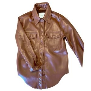 Aritzia Ganna Shirt Jacket